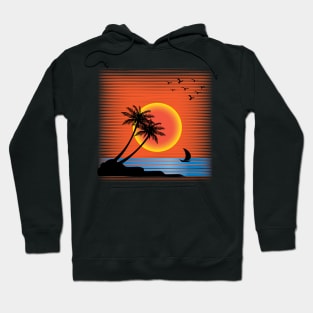 evening sun Hoodie